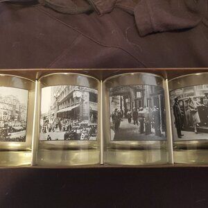 Vintage Marshall Fields Highball Glasses Set